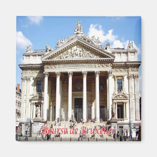 zBE030 BRUSSELS BRUXELLES Bourse Belgium冷蔵庫 マグネット