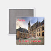 zBE042 BRUGES The Gruuthuse Museum冷蔵庫 マグネット (正面/裏面)
