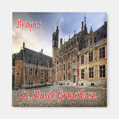 zBE042 BRUGES The Gruuthuse Museum冷蔵庫 マグネット (正面)
