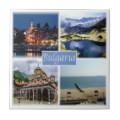 zBG004ブルガリア， タイル (正面)