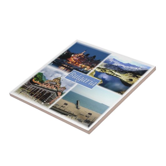 zBG004ブルガリア， タイル (側面)