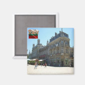 zBG011 RUSEブルガリア冷蔵庫 マグネット (正面/裏面)