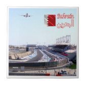 zBH005ストレート国際的回路、バーレーン、 タイル (正面)