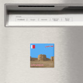 zBH009 BAHRAIN Fort,アジア,冷蔵庫 マグネット (インサイチュ (食洗機))