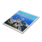 zBR005 RIO DE JANEIRO, Christ Redeemer, タイル (側面)