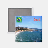 zBR028 RIO DAS OSTRAS,ブラジル,アメリカ,冷蔵庫 マグネット (正面/裏面)