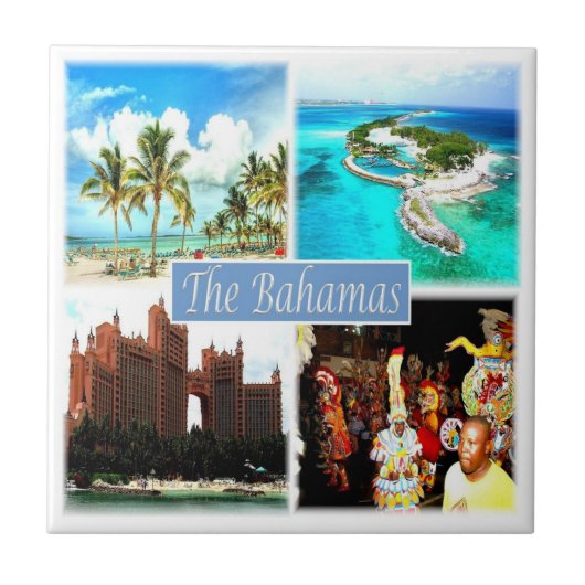 zBS004バハマモザイク,アメリカ, タイル (正面)