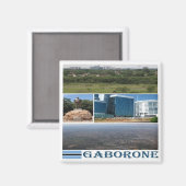 zBW010 GABORONE,モザイク,ボツワナ,アフリカ,冷蔵庫 マグネット (正面/裏面)