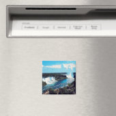 zCA004 NIAGARA FALLS, View, America, Frige マグネット (インサイチュ (食洗機))