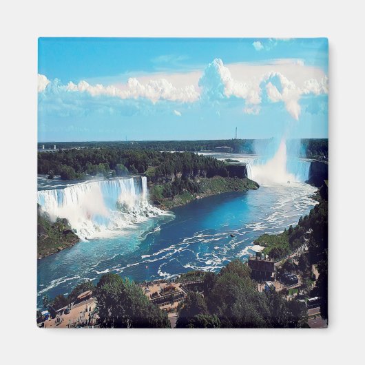 zCA004 NIAGARA FALLS, View, America, Frige マグネット (正面)