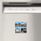 zCA007 VANCOUVER, Stanley Park, Yaletown,冷蔵庫 マグネット (インサイチュ (食洗機))