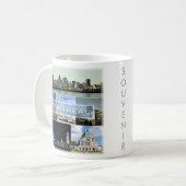 zCA010 MONTREAL,モザイク,カナダ,アメリカ, コーヒーマグカップ (正面左)