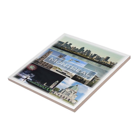 zCA010 MONTREAL，モザイク，カナダ，アメリカ， タイル (側面)