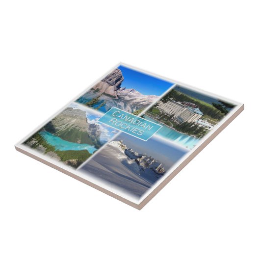 zCA011 CANADIAN ROCKIES,モザイク,カナダ, タイル (側面)