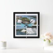 zCA012 NIAGARA滝ズfrom Rainbow bridge, スクエア壁時計 (ホーム)