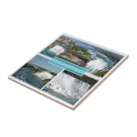 zCA012 NIAGARA滝ズfrom Rainbow bridge, タイル (側面)