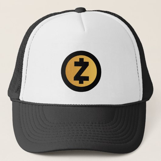 Zcash クール Cryptocurrencyコイン記号 キャップ (正面)