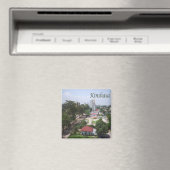 zCD006 KINSHASA，コンゴ，アフリカ，冷蔵庫 マグネット (インサイチュ (食洗機))