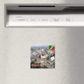 ZCG006 BRAZZAVILLE，コンゴ共和国，冷蔵庫 マグネット (インサイチュ (食洗機))