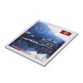 zCH025 INTERLAKENスイス –  タイル (側面)