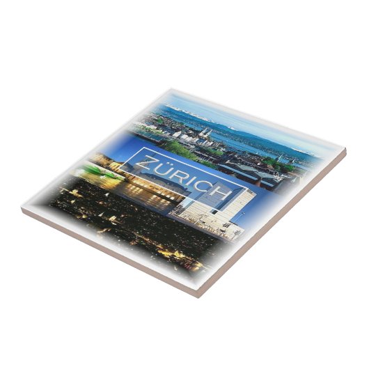 zCH040チューリッヒ・スイス， タイル (側面)