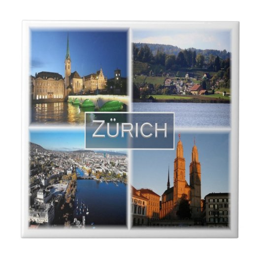zCH046 ZURICHスイススイス， タイル (正面)