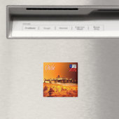 zCL014 CHILE, Viina del Mar，アメリカ，冷蔵庫 マグネット (インサイチュ (食洗機))