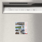 zCL022 SANTIAGO, Mosaic, Chile, America,冷蔵庫 マグネット (インサイチュ (食洗機))