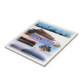 zCN009北京、中国、アジア、 タイル (側面)