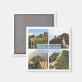 zCN011壁素晴らし中国、アジア、冷蔵庫 マグネット (正面/裏面)