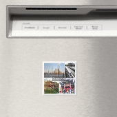 zCN012上海、中国、アジア、冷蔵庫 マグネット (インサイチュ (食洗機))