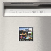 zCN013上海、中国、アジア、冷蔵庫 マグネット (インサイチュ (食洗機))