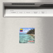 ZCO008 COLOMBIA、サンアンドレス諸島、冷蔵庫 マグネット (インサイチュ (食洗機))