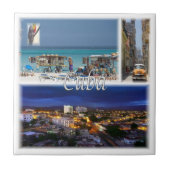 zCU006キューバ、モザイク、アメリカ、 タイル (正面)