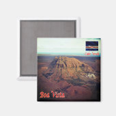 zCV003 BOA VISTA，カーボベルデ，ロチャエストンシア，冷蔵庫 マグネット (正面/裏面)