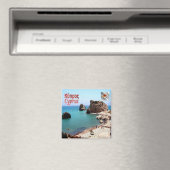 zCY012 PANORAMAキプロス、冷蔵庫 マグネット (インサイチュ (食洗機))