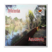 zCY019 NICOSIA Athalasa Park，キプロス タイル (正面)