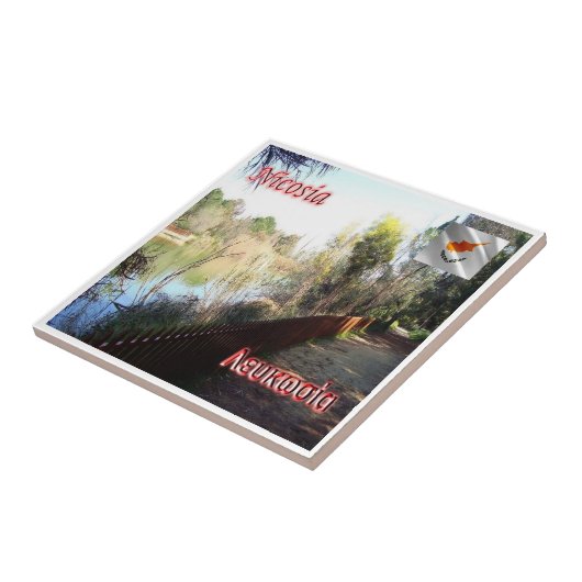 zCY019 NICOSIA Athalasa Park，キプロス タイル (側面)