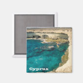 zCY027 CAPE GREEKキプロス，冷蔵庫 マグネット (正面/裏面)