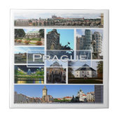 zCZ004プラハ・チェコ， タイル (正面)