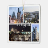 zCZ005プラハ・チェコ， セラミックオーナメント (左)