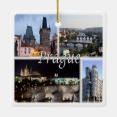 zCZ005プラハ・チェコ， セラミックオーナメント (裏面)
