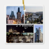 zCZ005プラハ・チェコ， セラミックオーナメント (正面)