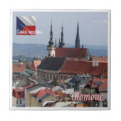 zCZ013 OLOMOUCチェコ， タイル (正面)