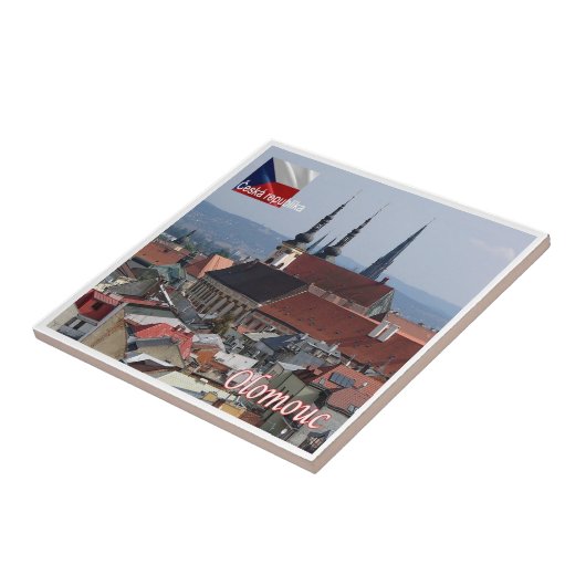 zCZ013 OLOMOUCチェコ， タイル (側面)