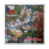 zCZ019 KARLOVY VARY CZECH Republic, タイル (正面)