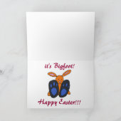 ZD-ビッグフットイースターカード シーズンカード (内部)