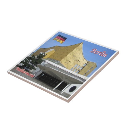 zDE010 BERLIN Philharmonie Germany, タイル (側面)