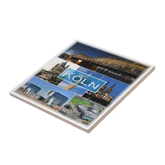 zDE013ケルンドイツ， タイル (側面)