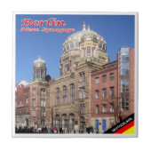 zDE014ベルリン新シナゴーグGermany, タイル (正面)